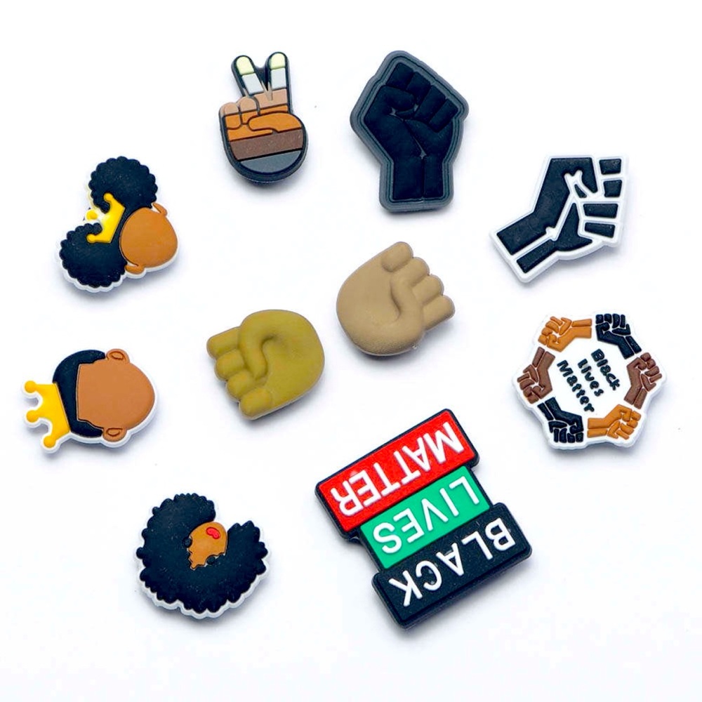 Black Lives Matter BLM Jibbitz for Crocs